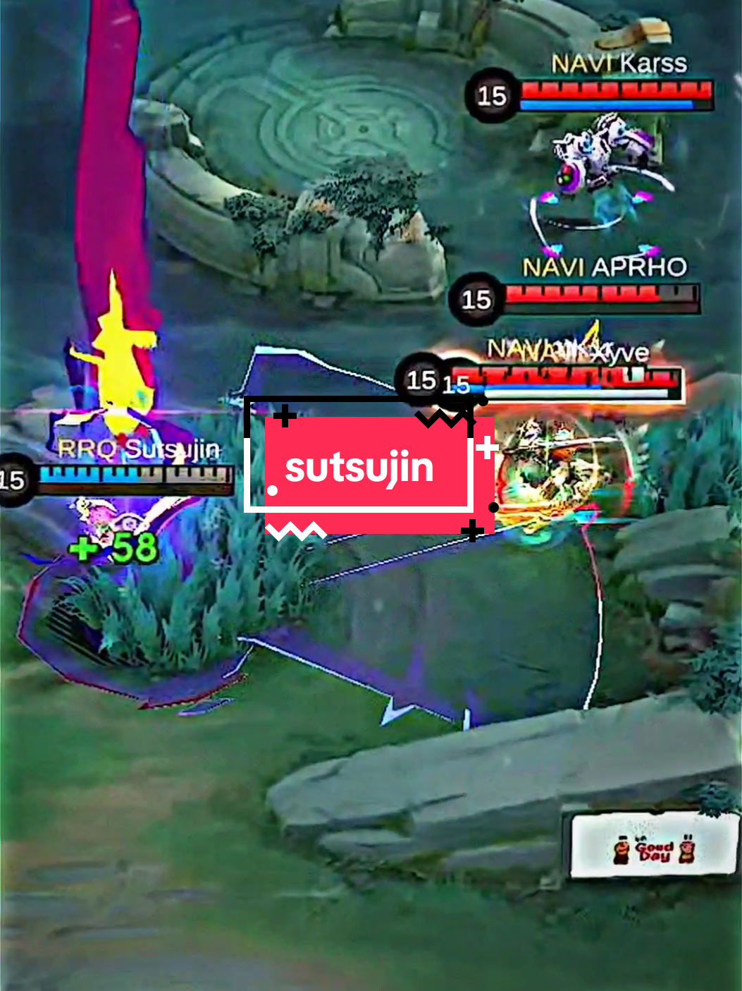 Moment Sutsujin Savage😱🥶👿 #sutsujin #rrqhoshi #MLBB9TH #MLBB #fypシ゚ 