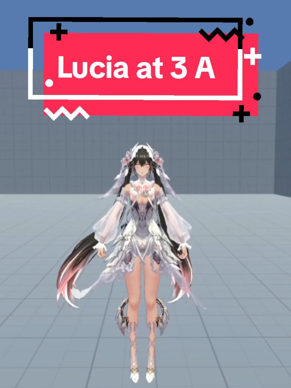 Lucia when the Commander is not there #punishinggrayraven #luciapyroath #pgr #Gaming #vrchat 