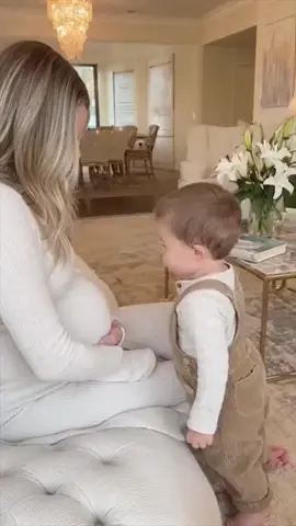 “When Baby Finds Out There’s a Baby Inside Mommy 😂❤️”
