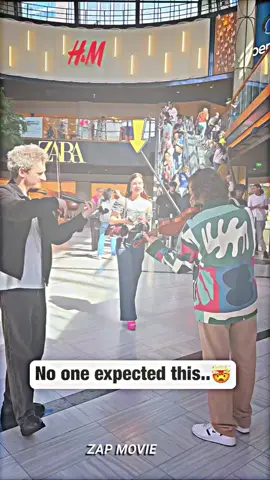 This is what happens when you decide to recreate your favorite Star Wars scene..🎻 Thank you to Matt Gutierrez and Mathis Chupeau for this incredible fight 💥 And the amazing musicians and Choir!! #starwarsfan #darthvader #flashmob #violin #darthmaul
