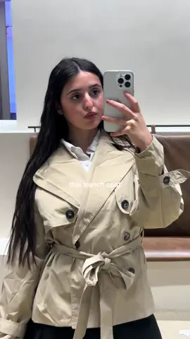 obsessed #trenchcoat #tiktokshop 