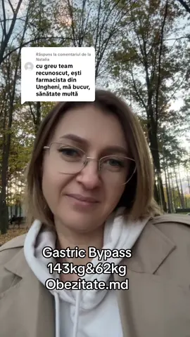 Ca răspuns pentru @Natalia #bariatricsurgery #slabit #dupăOperație #târziudarperfectă #obezitate 
