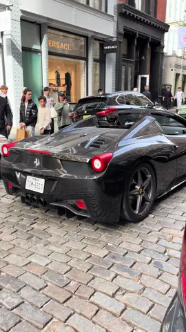 Rich European kid gets told his Ferrari is a rental lol @Louis #ferrari #cars #nyc 