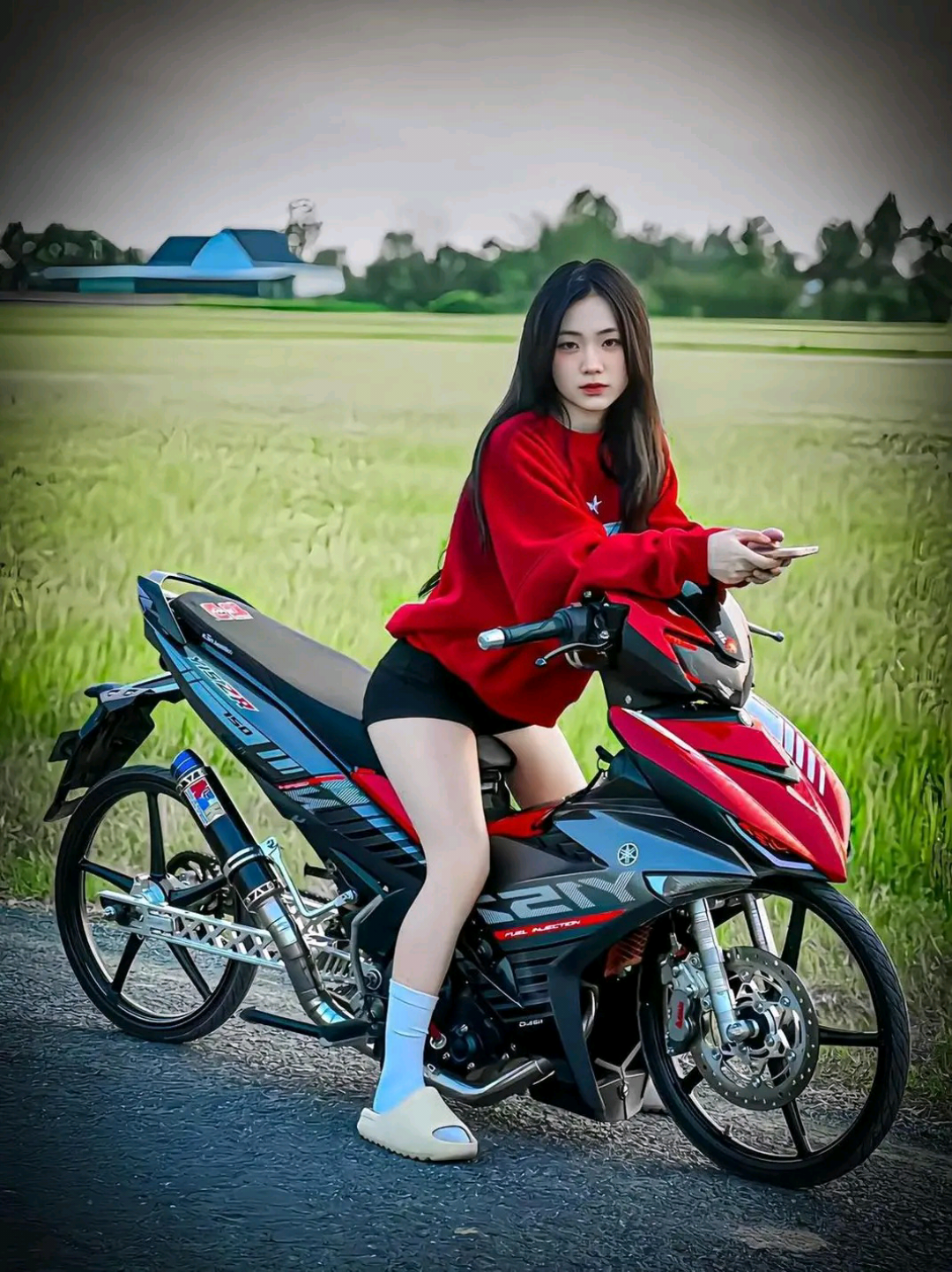 pesona cewek mx king pesona cewek y15zr #mxking150 #y15zr #mxking #y15pinkviral🌸 #y15zrmalaysia 