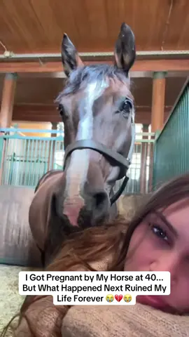 I still can't believe it 😭💔😭 #horse #women #animal #baby #husband 