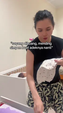 tunggu mamaknya waras lagi ya baru punya dede lagi🤣 #firsttimemom #postpartumjourney #fyppppppppppppppppppppppp 