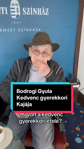 Vajon mi volt Bodrogi Gyula kedvenc gyerekkori kajája? @Nemzeti Színház  #balintspot #bodrogigyula #süsü #színész #színház 
