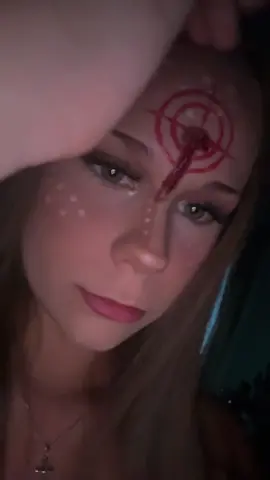 Practice makeup!! 🤗🤗#blowthisup #halloweenmakeup #deermakeup 
