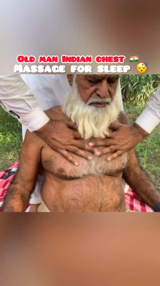 [Part 6] Full Video On YouTube Channel! #asmrmassage #indianchestmassage #oldmanmassage #massagetherapy #fyp 