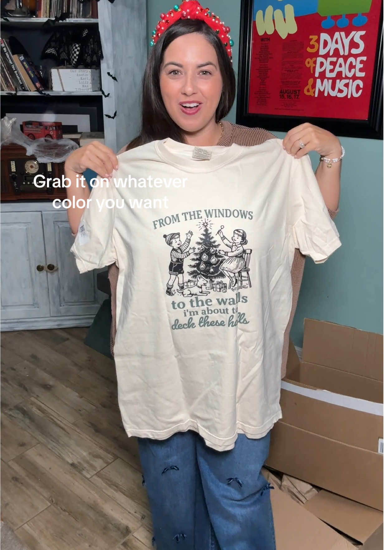 Because nothing says holiday spirit like matching chaos and caffeine 🎄 this funny Christmas shirt is comfy, cute, and guaranteed to get laughs at every party — the perfect gift for moms, friends, or anyone who lives for Christmas cookies and sarcasm. #holidaygiftideas #Christmasgifts #funnychristmasshirt #giftforher #creatoricons