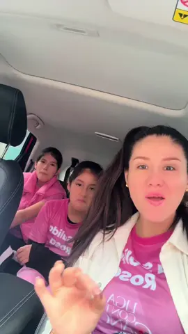 Nuestra Salida Rosa  #cancerdemama #cancer #ligacontraelcancer ##caminata #Running 