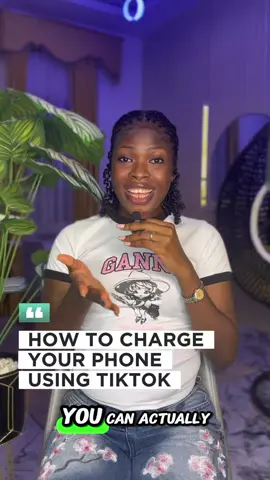How to charge your phone using tiktok #viral #fyp #tiktok #viralvideos #learnwithpromise 