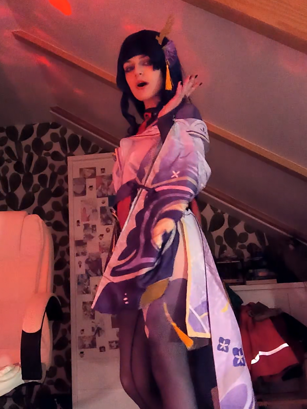 not Arrow posting drafts from 2024.. #RAIDENSHOGUN 💜⚡| • #genshinimpactcosplay #cosplay #inazuma #wlw