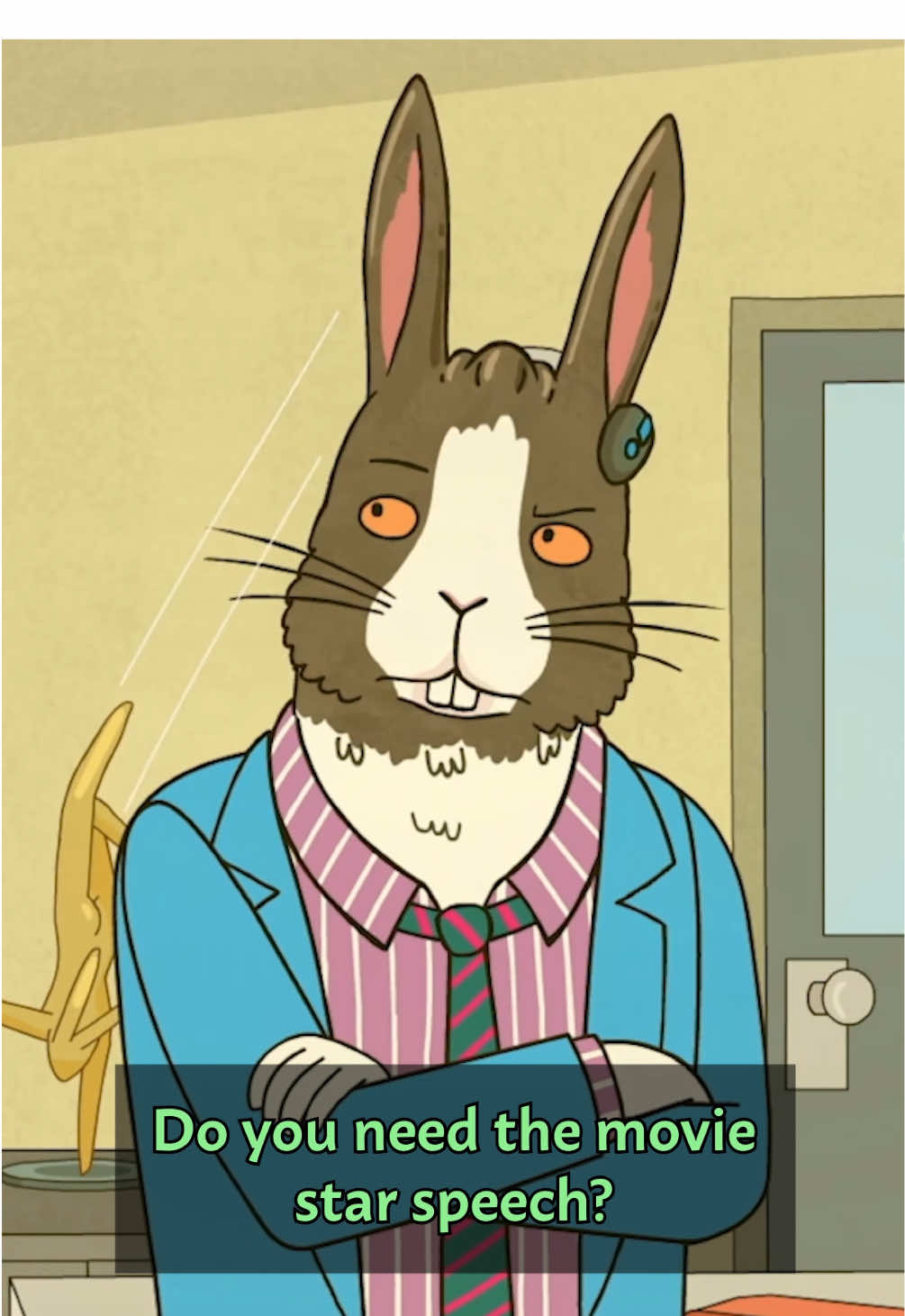 Bojack Horseman- Rutabaga’s Movie Star Speech