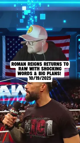Roman Reigns Returns to RAW with Shocking Words & Big Plans! #WWE #RomanReigns #RAW #prowrestling #WrestleMania 