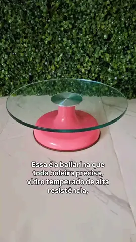 Bailarina Giratória Profissional de Vidro para Decorar Bolos – Confeitaria 🎂✨ Detalhes que transformam sua confeitaria! 🍫🍰✨ A Bailarina Giratória Profissional de Vidro é perfeita para decorar bolos com precisão e praticidade. ✨ Confira esse achado incrível na Shopee! ✨ 👉 Copie e cole na barra da Shopee para garantir o seu: AHN-VGF-ZJN  #TopAchados #ConfeitariaProfissional #UtensiliosDeCozinha #bolosperfeitos 
