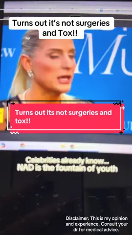 Shocked! If it works for them immediately added to cart! 3 weeks down.  I noticed a huge increase in my energy and my skin is glowing! I am a believer! #nad #celebritysecrets #collagen #skincare #tiktokshopblackfriday @peachperfectofficial 