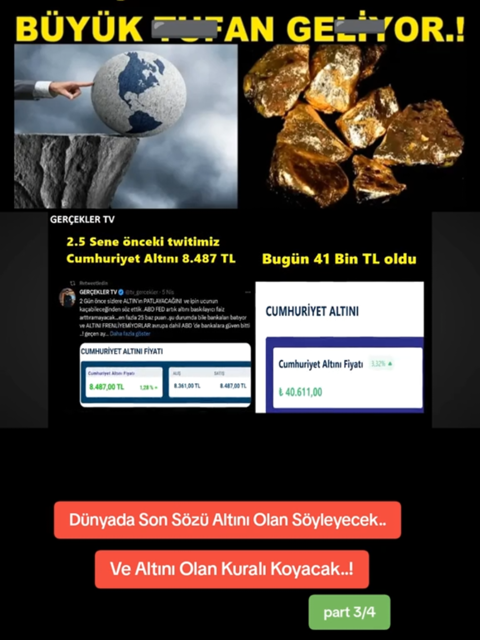 Çok Dikkat...! Büyük T*fan Geliyor...! #gayrimenkul #emlak #konut #daire 