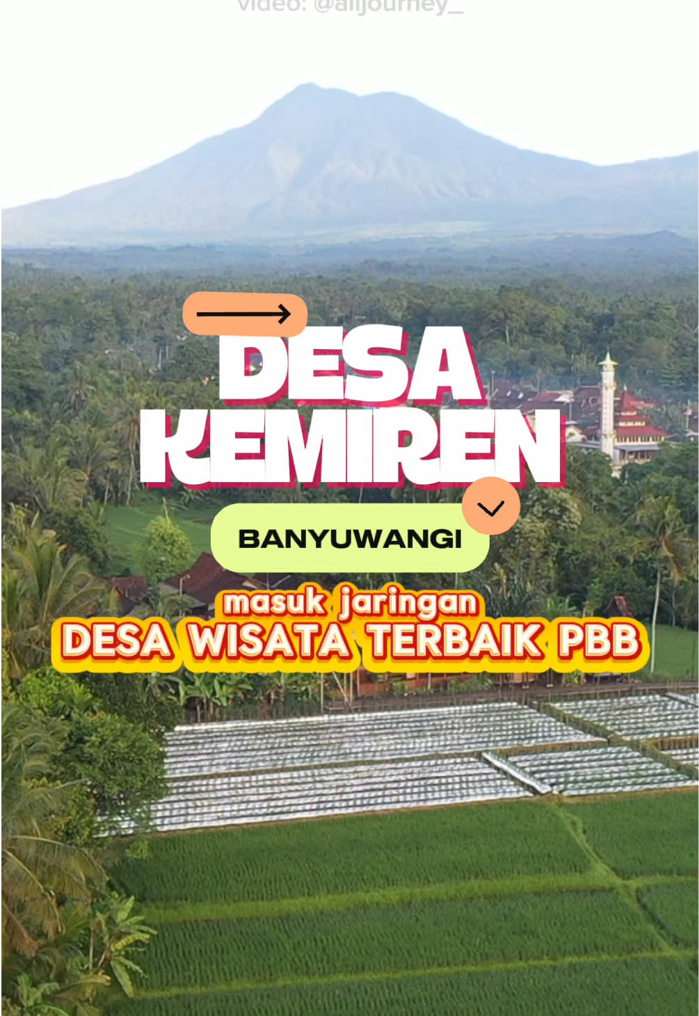 Banyuwangi kembali raih prestasi dunia. Desa Wisata Adat Osing Kemiren, masuk Jaringan Desa Wisata Terbaik Dunia, The Best Tourism Villages Upgrade Programme 2025, dari United Nations Tourism (UN Tourism) - Badan Pariwisata Perserikatan Bangsa-Bangsa (PBB). Penetapan ini dilakukan saat ajang Best Tourism Villages by UN Tourism-2025 Ceremony & Third Annual Network Meeting, di Huzhou, Tiongkok, Jumat (17/10/2025).  Tahun ini ajang tersebut diikuti lebih dari 270 desa wisata dari 65 negara anggota UN Tourism, yang kemudian dipilih melalui proses penilaian ketat oleh dewan ahli independen.  Meliputi, potensi dan pelestarian sumber daya alam dan budaya. Keberlanjutan ekonomi, sosial, dan lingkungan. Pengembangan pariwisata dan integrasi rantai nilai lokal. Tata kelola, infrastruktur, serta keamanan dan keselamatan wisatawan.  Setelah seleksi ketat, terpilih 72 desa dari berbagai belahan dunia yang menjadi bagian The Best Tourism Villages. Terdiri dari 52 best tourism village dan 20 best torism village update programme. Desa Kemiren masuk The Best Tourism Villages Upgrade Programme 2025.  Sekretaris Jenderal UN Tourism, Zurab Pololikashvili, mengatakan pariwisata terbukti menjadi katalis pembangunan yang inklusif dan berkeadilan bagi masyarakat pedesaan. Desa Kemiren, Kecamatan Glagah, Banyuwangi merupakan salah satu desa wisata budaya yang kaya akan tradisi dan kearifan lokal. Desa ini dihuni oleh masyarakat asli Suku Osing, yang masih mempertahankan adat dan budaya leluhur.  Bu Ipuk mengatakan Kemiren telah menunjukkan bahwa desa dengan akar budaya yang kuat bisa maju dan mendunia tanpa kehilangan jati dirinya 