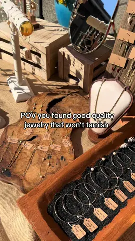 Jewelry that’s worth your money✨ #SmallBusiness #handmadejewelry  #shopping #nontarnishjewelry 