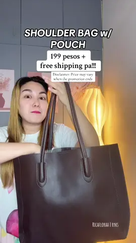 Grabe naman talaga 2 piraso na Tapos Ang mura lang #bag #totebag #shoulderbag #murangbag #ryks🌸  Disclaimer: Price may vary when the promotion ends