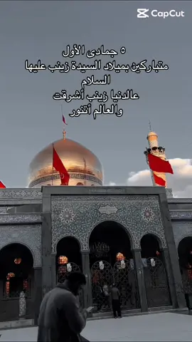 في دجى الأيام أشرقت , ومن ظلم الدهر تلألأت , واليوم ذكرى ولادتها عادت ... فهنيئاً لكم يا شيعة أحمد وعلي بولادة الحوراء زينب#السيدة_زينب #مولد_السيدة_زينب #متباركين_يا_شيعة_؏ـلي🦋💕 #كربلاء #العباس_عليه_السلام 
