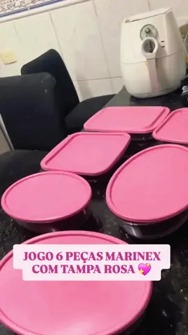 Conjunto de Assadeiras de Vidro Marinex com Tampa Rosa – 6 Peças 🍲✨ Praticidade, beleza e organização em uma só linha!  ✨ Confira esse achado incrível na Shopee! ✨ 👉 Copie e cole na barra da Shopee para garantir o seu: AET-ARV-XYV  #AssadeirasMarinex #CozinhaPratica #AchadosDeCozinha #TopAchados #AchadosShopee 