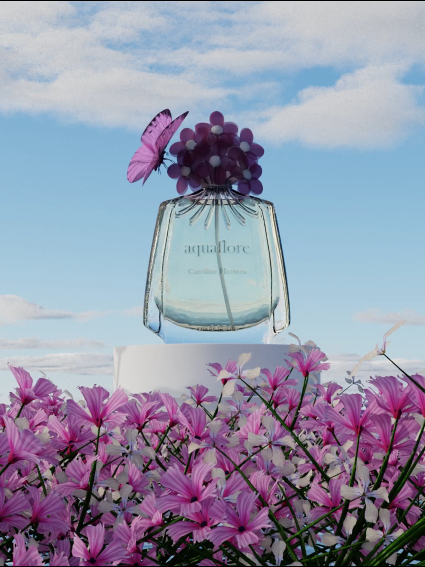 pefme a 3D aromatic experience without words 🌫️✨ #blenderanimation #skincare#animation #3d #3dzoompro #blender