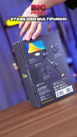 cocok buat yang suka ngonten atau plog shot nih #stabilizer #stabilizerhp #gimbalstabilizer #tiktokshop #fyp 
