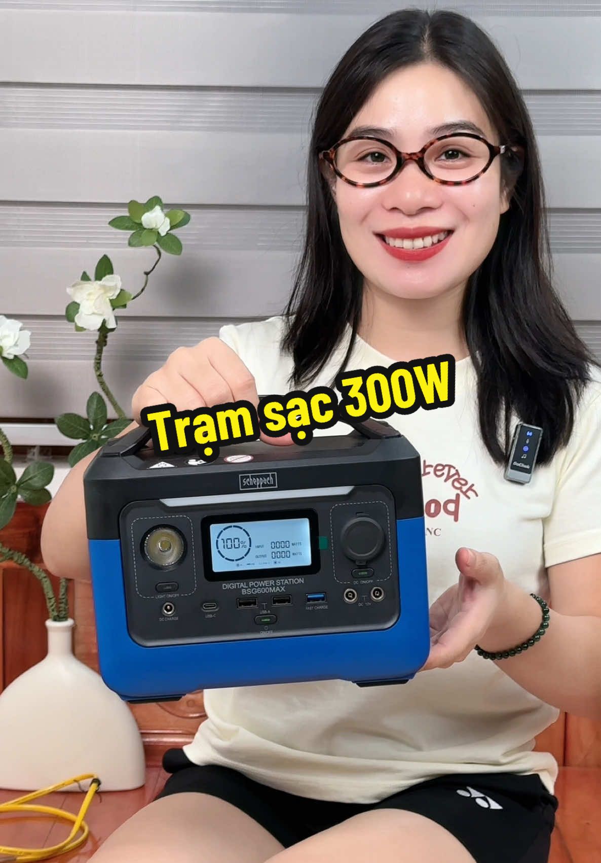Trạm sạc 300W #xuhuong #nhacuadoisong #tramsacpin #tramsactichdien 