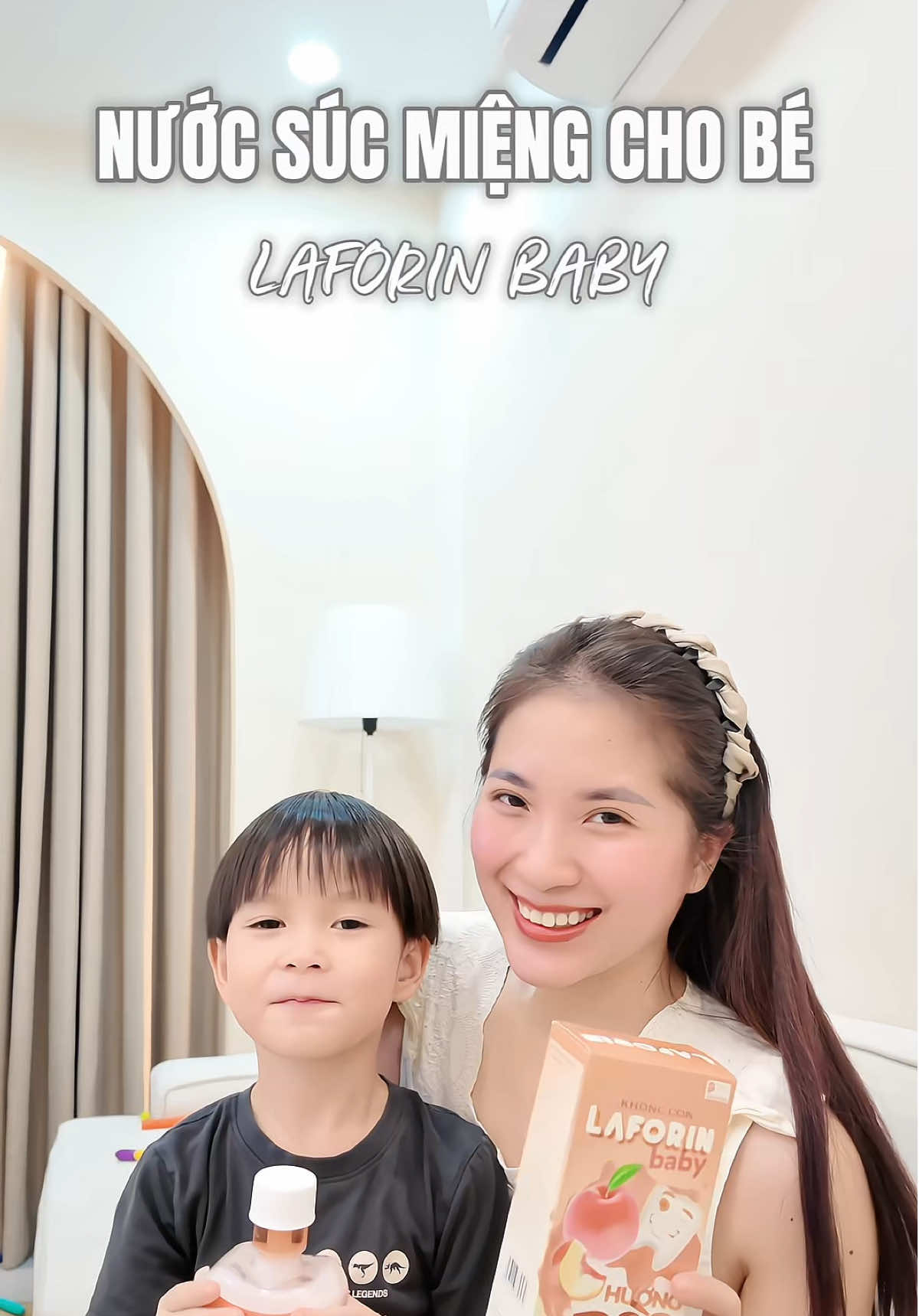 Bí quyết có hàm răng trắng xinh ko sợ sâu răng của con đây các bác uiiii. Con mê lắm ý #ananmommy #embedangyeu #nuocsucmieng #rangsau #laforin 