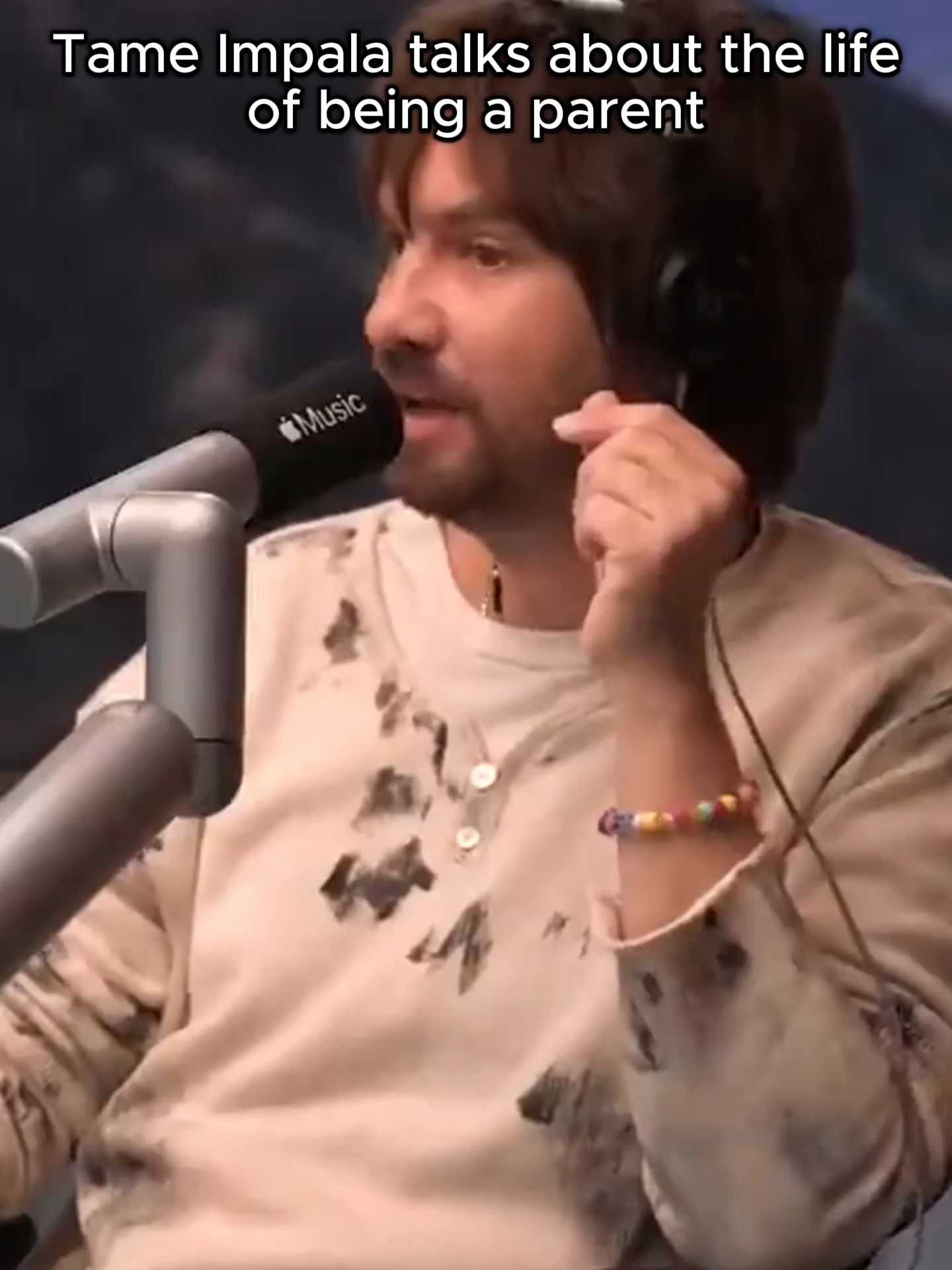 Tame Impala talks about the life of being a parent #tameimpala #podcast