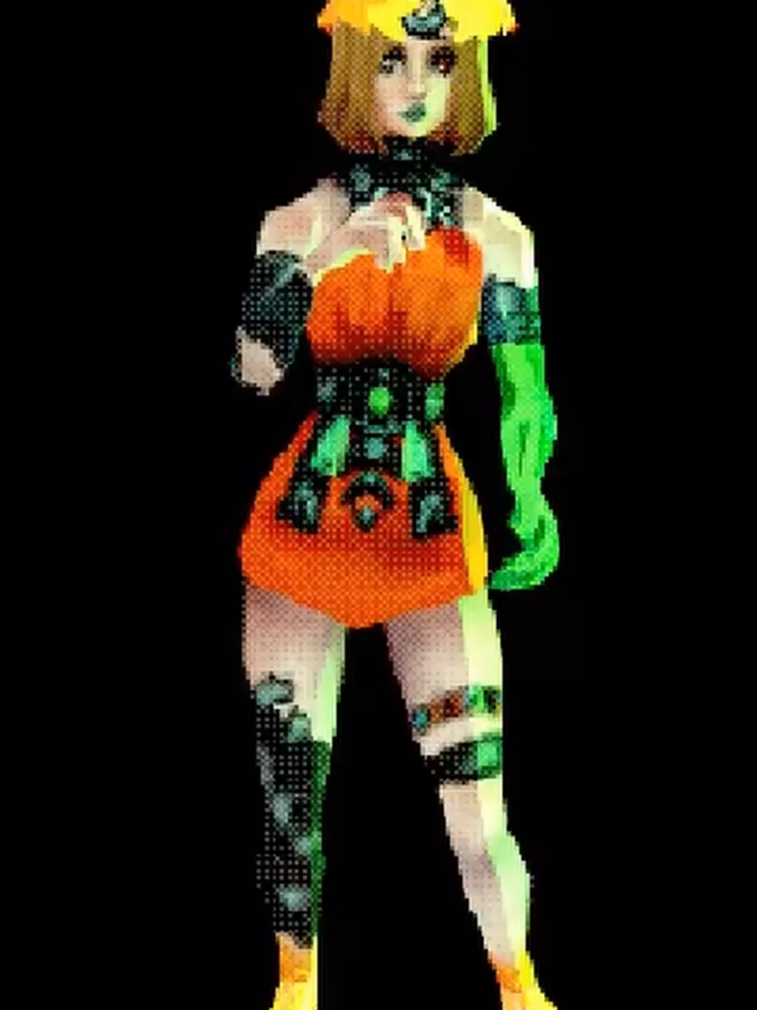 Return to partying now!#lowpoly #ps1 #psx #blender #hades #hades2 #melinoe