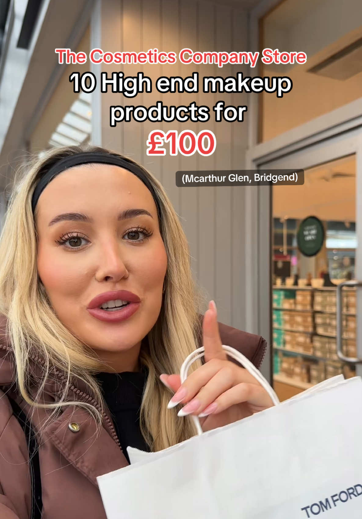 10 High end products for £100? ✨💄 @McArthurGlen Bridgend #thecosmeticscompanystore #comeshopwithme #makeupshopping 