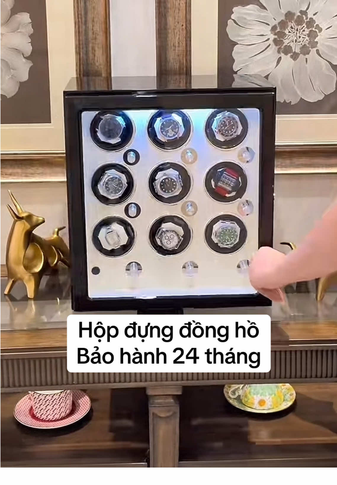 Tủ đựng đồng hồ #xh #hopdongho #hopdungdongho #trending #hopdonghoco 