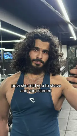 I prefer myself clean shaven anyway haha 