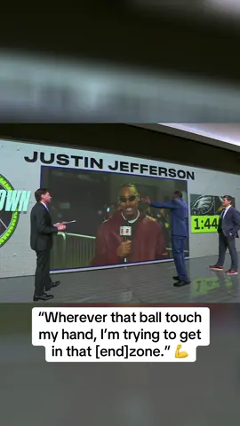 Justin Jefferson is locked in 🙌 #espnnfl #vikings #justinjefferson 