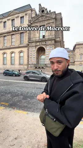 Alalala sacré menteur #pourtoi  #louvre #paris #macron 