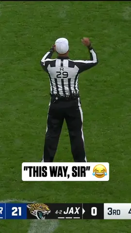 bro realized instantly 😭 #nfl @NFL UK & Ireland 