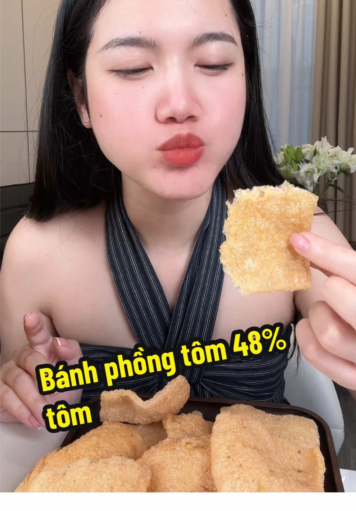 Bánh phồng tôm này thơm tôm thật sự. #reviewdoan #doanvat 