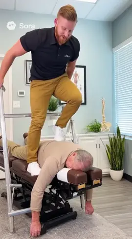 Neck Adjustment #neck #chiropractic #fyp #sora 