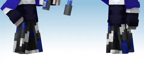 scout and zelda with @tm7.bluze #template #prisma3d #Minecraft 