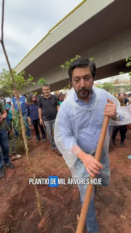 São Paulo está ficando cada dia + Verde!  Este é o nosso projeto, que está transformando espaços antes esquecidos em áreas de convivência, com mais sombra e vida.  Junto com a população, estamos construindo uma cidade mais humana, sustentável e, claro, linda. Um lugar melhor para se viver.