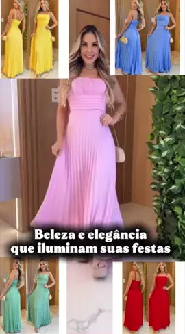 Link nos comentários.   ✨ Um charme em cada detalhe! O Vestido Longo Feminino Plissado Forrado Regulável Luxo é perfeito para quem quer brilhar nas festas de fim de ano. 💖 Seu tecido plissado garante movimento leve e elegante, enquanto o forro proporciona conforto e caimento impecável. #vitrinevipdajanira #shopeeviral #shopeeviral #vestidodefesta 