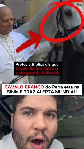 O cavalo branco chamado Próton, recentemente entregue ao Papa Leão XIV, carrega um simbolismo que arrepia: em grego, “Próton” significa “o princípio, o início”. E em Apocalipse 6, o primeiro selo se abre revelando um cavaleiro montado num cavalo branco, com um arco, “saindo vencendo e para vencer”. Coincidência? Difícil. É como se o céu estivesse gritando que o início dos juízos chegou — um presságio elegante, disfarçado de diplomacia, mas profundamente profético. E enquanto o mundo celebra a paz, o Acordo de Abraão — mediado por Donald Trump entre Israel e nações árabes — cumpre o eco de Daniel 9:27: “ele fará firme aliança com muitos”. Um cavalo chamado “Princípio”. Um pacto com muitos. O palco do Oriente Médio preparado. Tudo aponta para o mesmo fim: o início do fim. O relógio profético de Deus está correndo, e cada sinal confirma — Jesus está às portas.