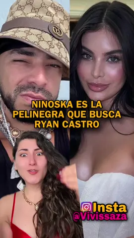 Ninoska Es La modelo que Ryan anda buscando 😱😍❤️ #ninoskavasquez #ryancastro #pelinegras 