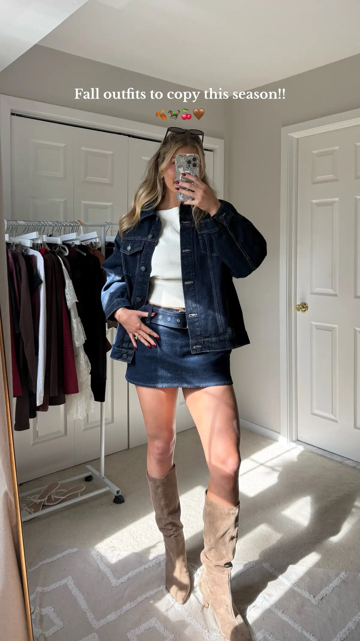 Fall outfit inspo as a 26 yr old girlie 🤎🍂🍸 all of these outfits are on my LTK or storefrnt! #falloutfitinspo #amazonfallfashion #amazongoingouttops #postgradgoingoutoutfits #everydayfalloutfits 