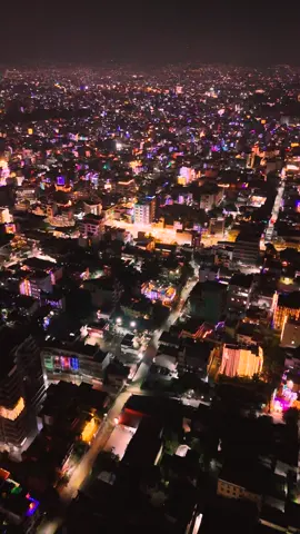 Kathmandu 360 view in Tihar ❤️ #Tihar #kathmandu #Jhilimili #ronb 