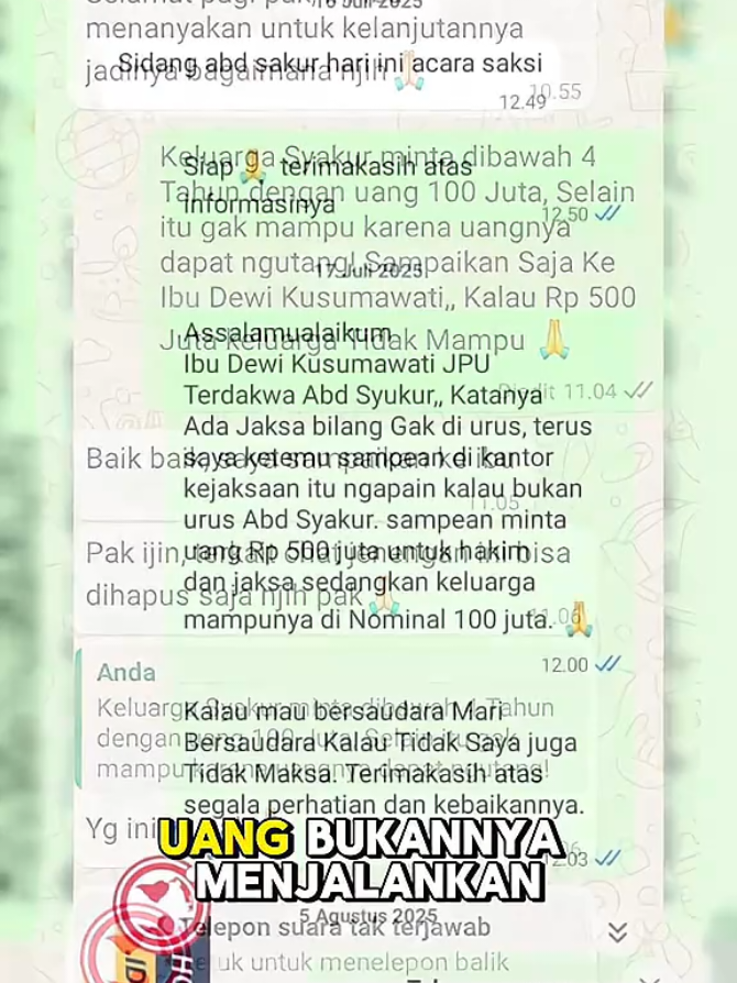 Jaksa di Kejari Tanjung Perak Surabaya memeras keluarga tersangka sebanyak Rp 500.000.000 .. Jaksa berdagang keadilan! #jaksa #tanjungperaksurabaya #kejaksaan #hukum #fyp 