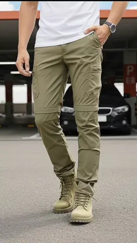 warna army cocok buat outfit harian mu #rekomendasioutfit #celanacargo #celanagunung #ootdharian 